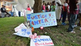 Vigil Held For Nine-Year Old Jamyla Bolden Shot By Stray Bullet While Doing Homework