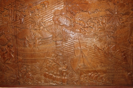 The Freedom Now Mural by Robert Witt Ames