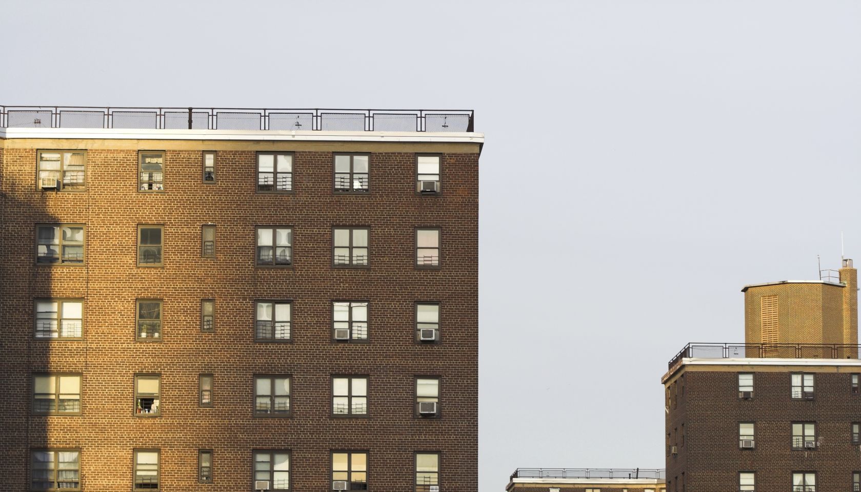 Apartment complexes.