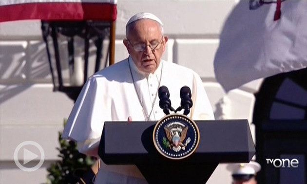 Pope Francis Addresses Climate Change And Injustice During His Remarks At The White House