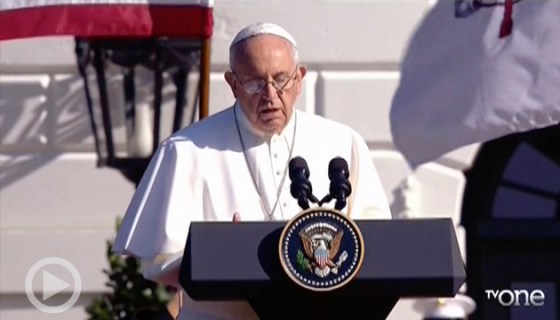 Pope Francis To Congress Stop Fighting, Start Working