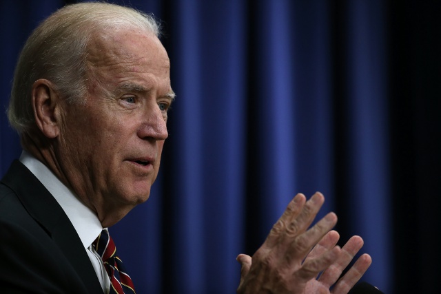 Joe Biden Addresses White Summit on Climate Change And Business