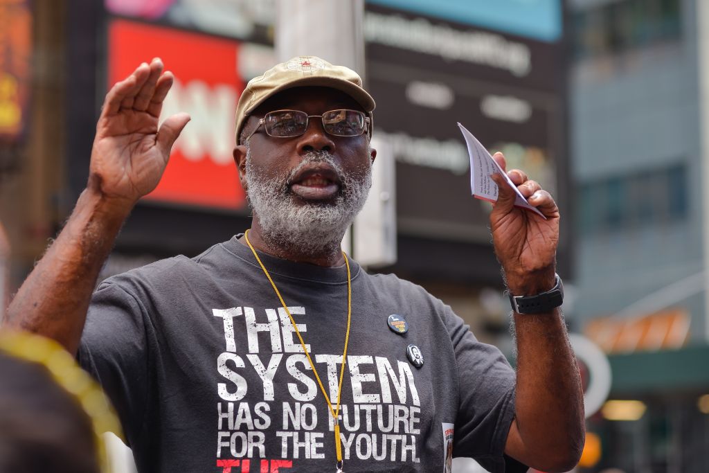 Carl Dix, co-founder of the Stop Mass Incarceration Network...