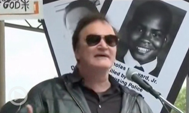 Quentin Tarantino Speaks Out Against Police Brutality At NY Protest, Police Groups Call For A Boycott Of His New Movie