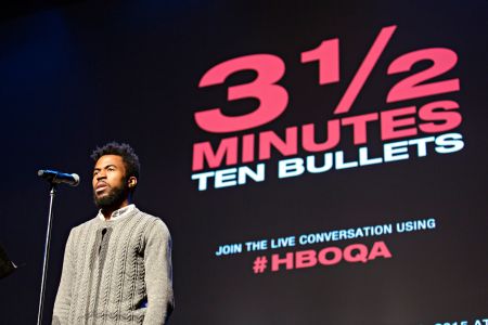 Joshua Bennett of The Strivers Row performed a poem dedicated to Jordan Davis.