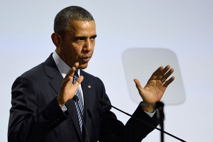 NOVEMBER: President Obama issues a warning to his critics who “pop off” at his policies towards Syrian refugees. Speaking at the OP 21 United Nations conference on climate change, Obama welcomed his Republican critics to the White House to lay down their own policies. No one has responded.