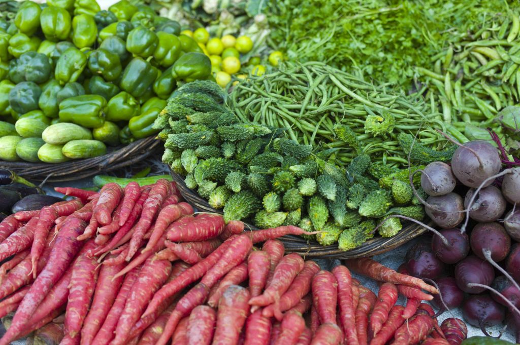 Vegetables on Sale, India