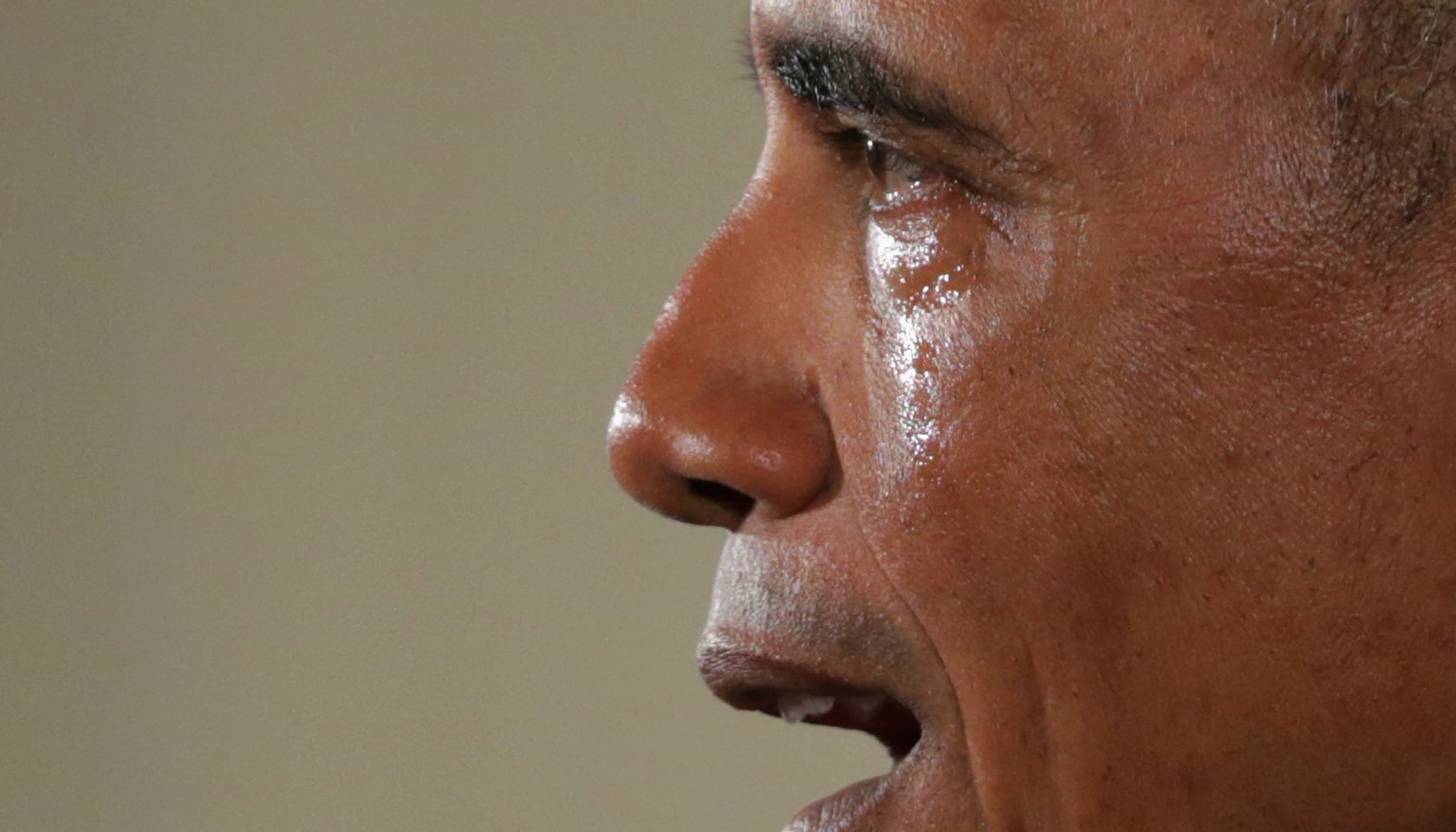 President Obama Speaks In The East Room Of White House On Efforts To Reduce Gun Violence
