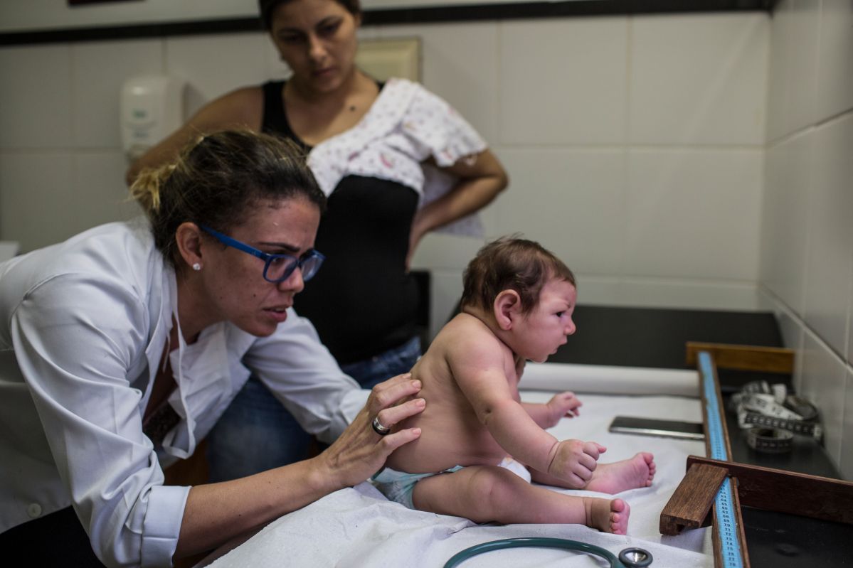 Suspected zika-related microcephaly in Brazil