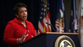 Loretta Lynch Speaks At Justice Dep't Event Commemorating Martin Luther King