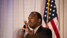 Ben Carson Holds Caucus Night Party In Iowa