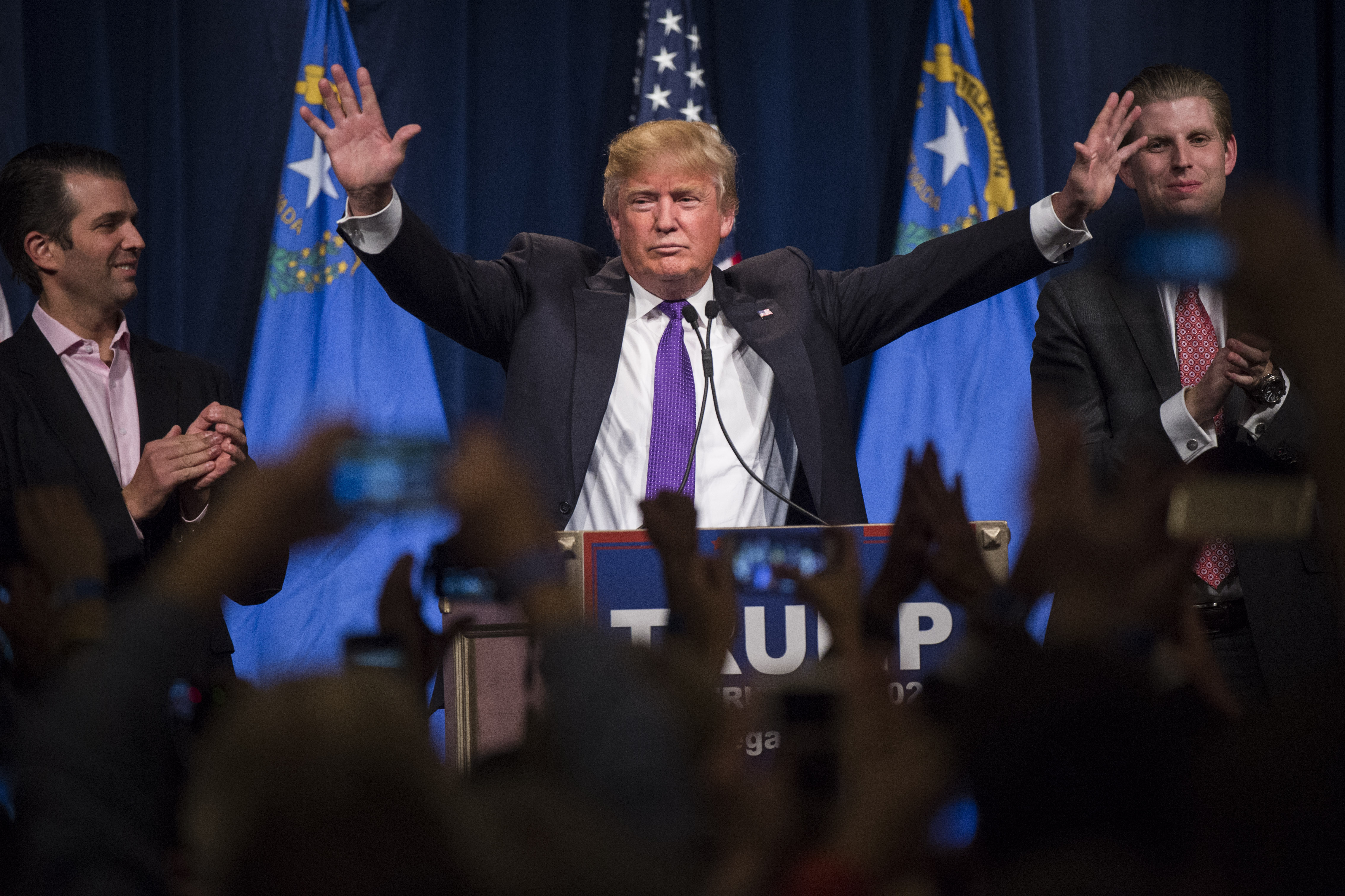 Donald Trump in Nevada.
