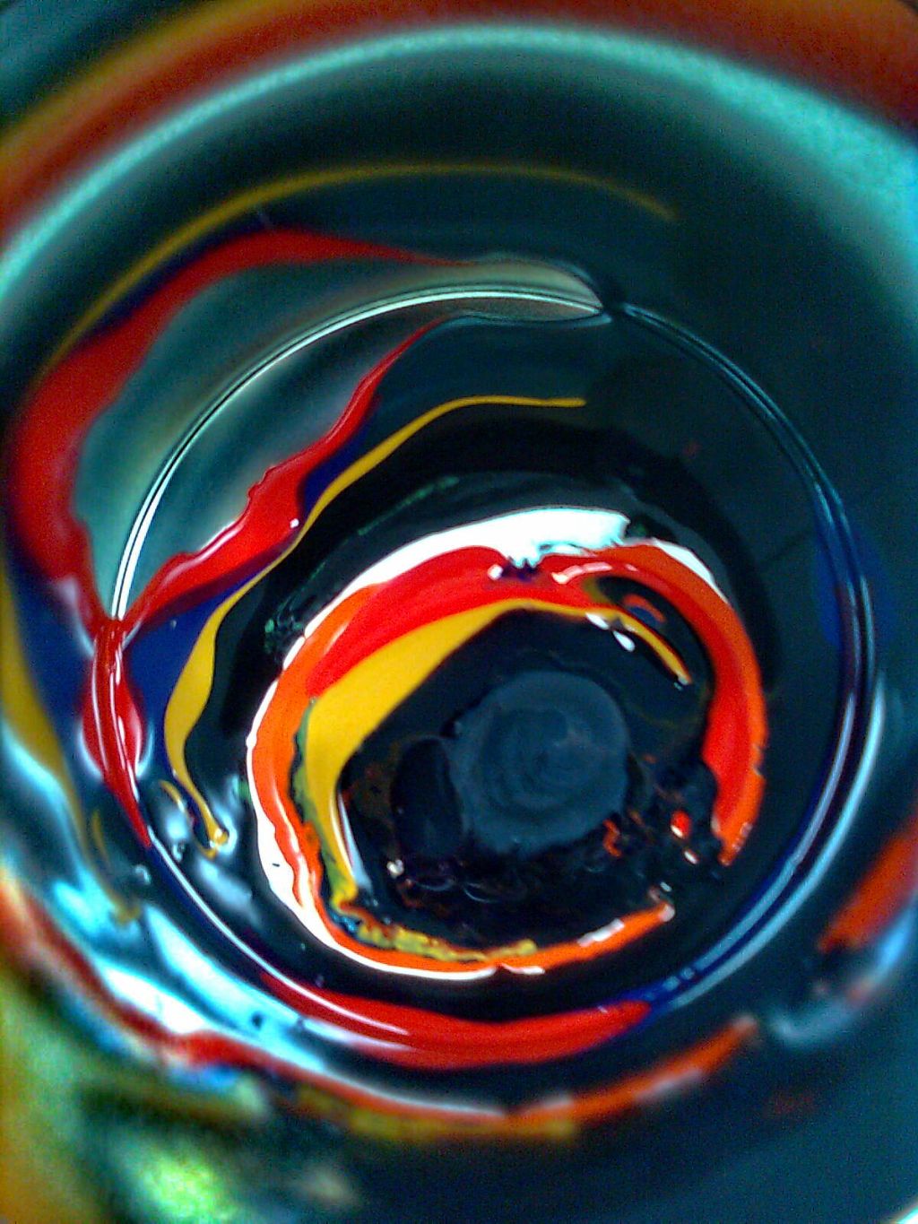 Close-Up Of Paint In Can
