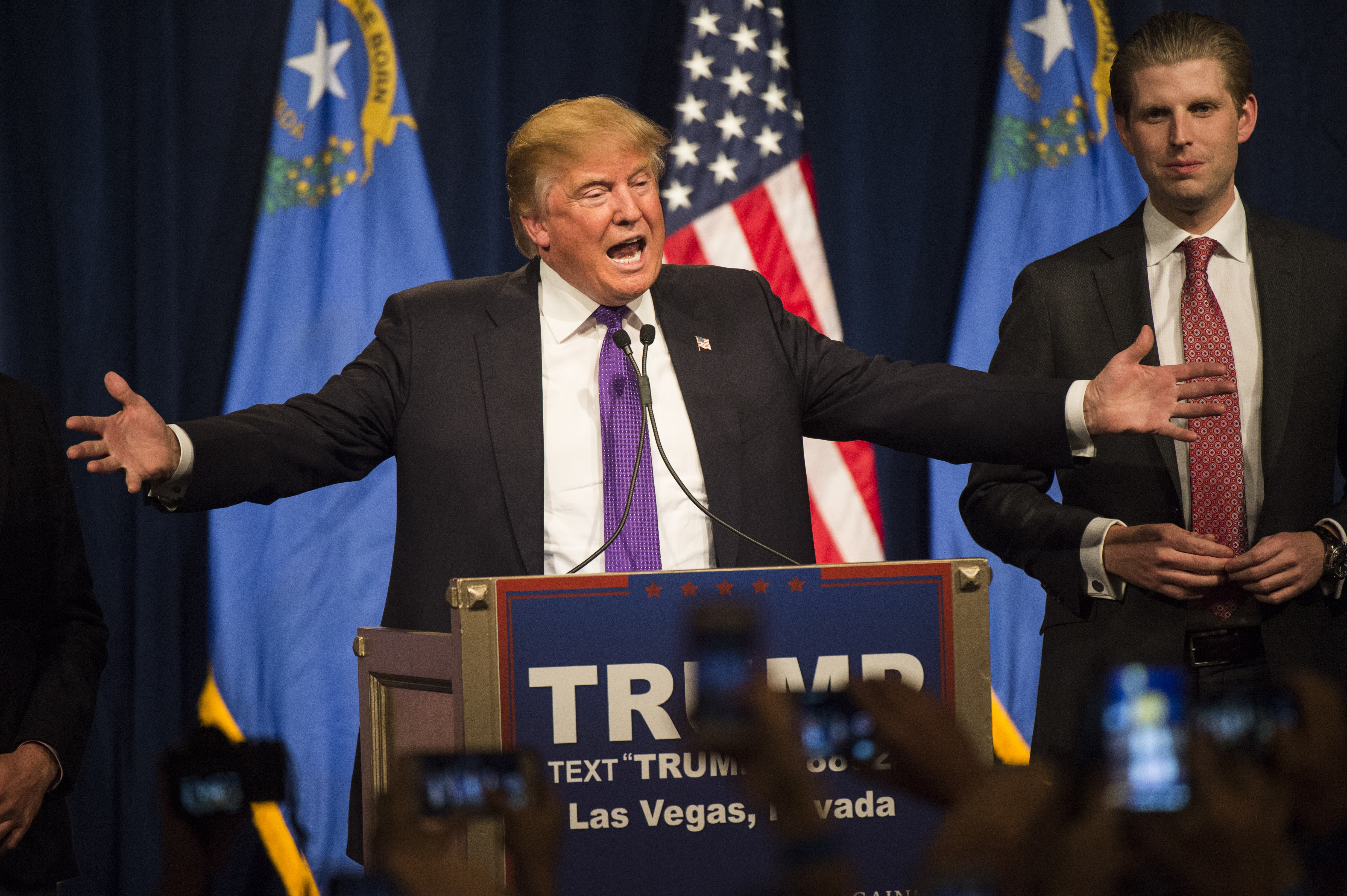 Donald Trump in Nevada.