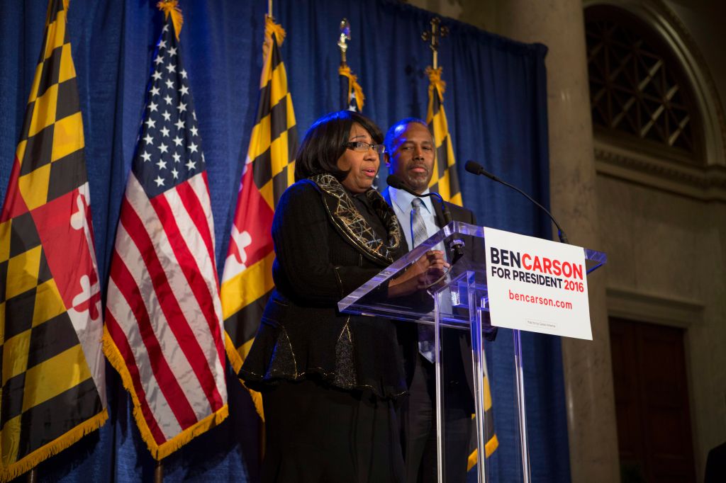 Ben Carson Hosts Super Tuesday Election Night Party In Baltimore