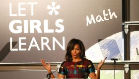 First Lady Michelle Obama Celebrates International Women's Day At DC's Union Market
