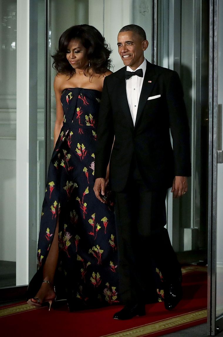 Barack Obama and Michelle Obama