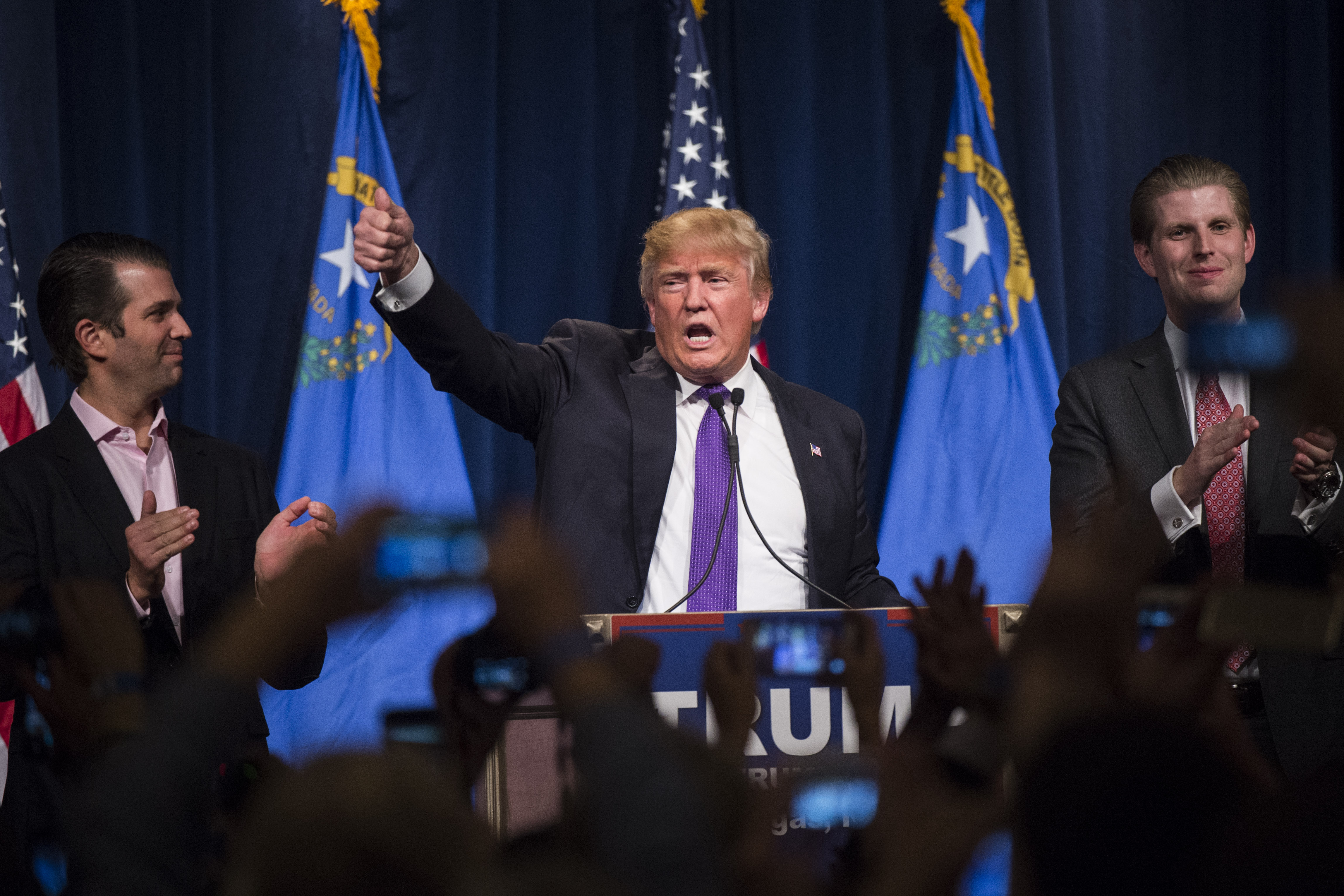 Donald Trump in Nevada.