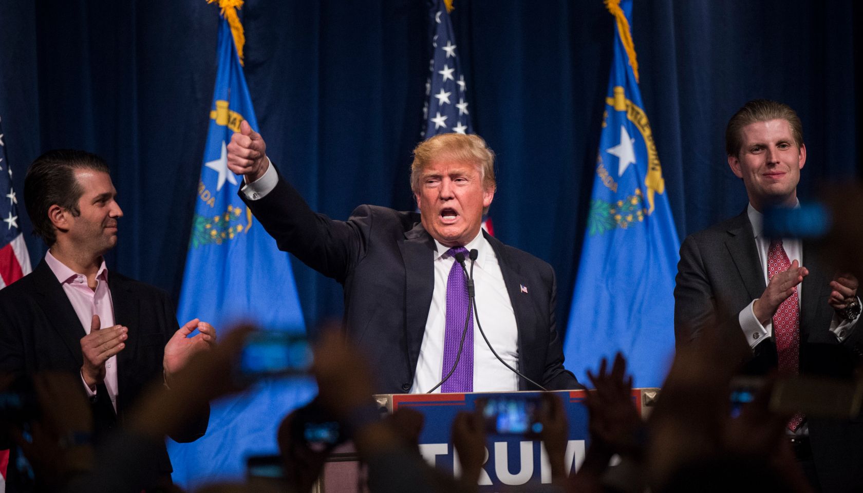 Donald Trump in Nevada.