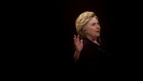 Democratic Presidential Candidate Hillary Clinton Attends Roundtable On Pay Equality In New York