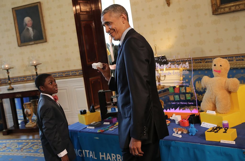 President Obama Attends White House Science Fair