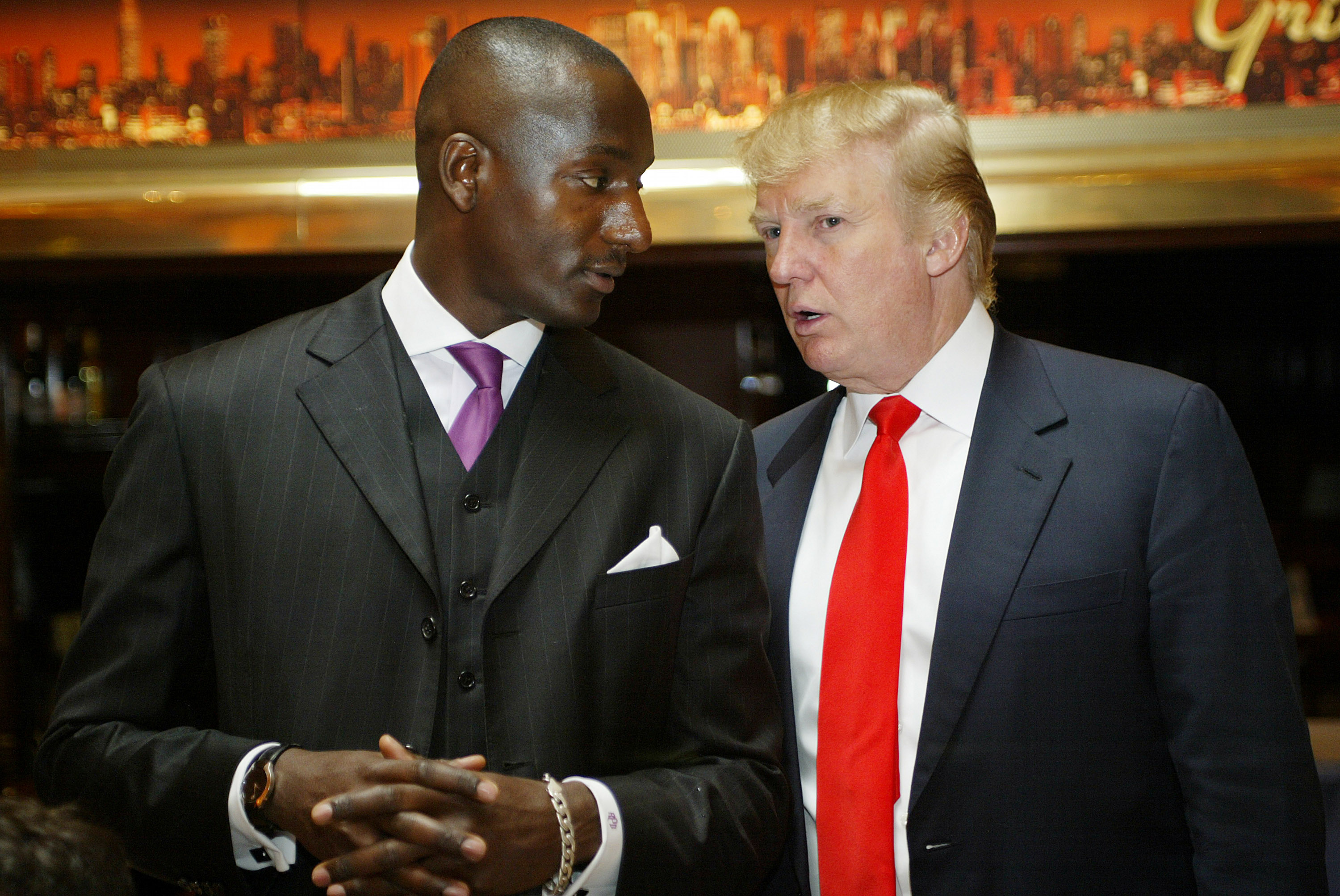 Donald Trump and His Latest 'Apprentice' Randal Pinkett Search for the Next 'Apprentice' Candidates