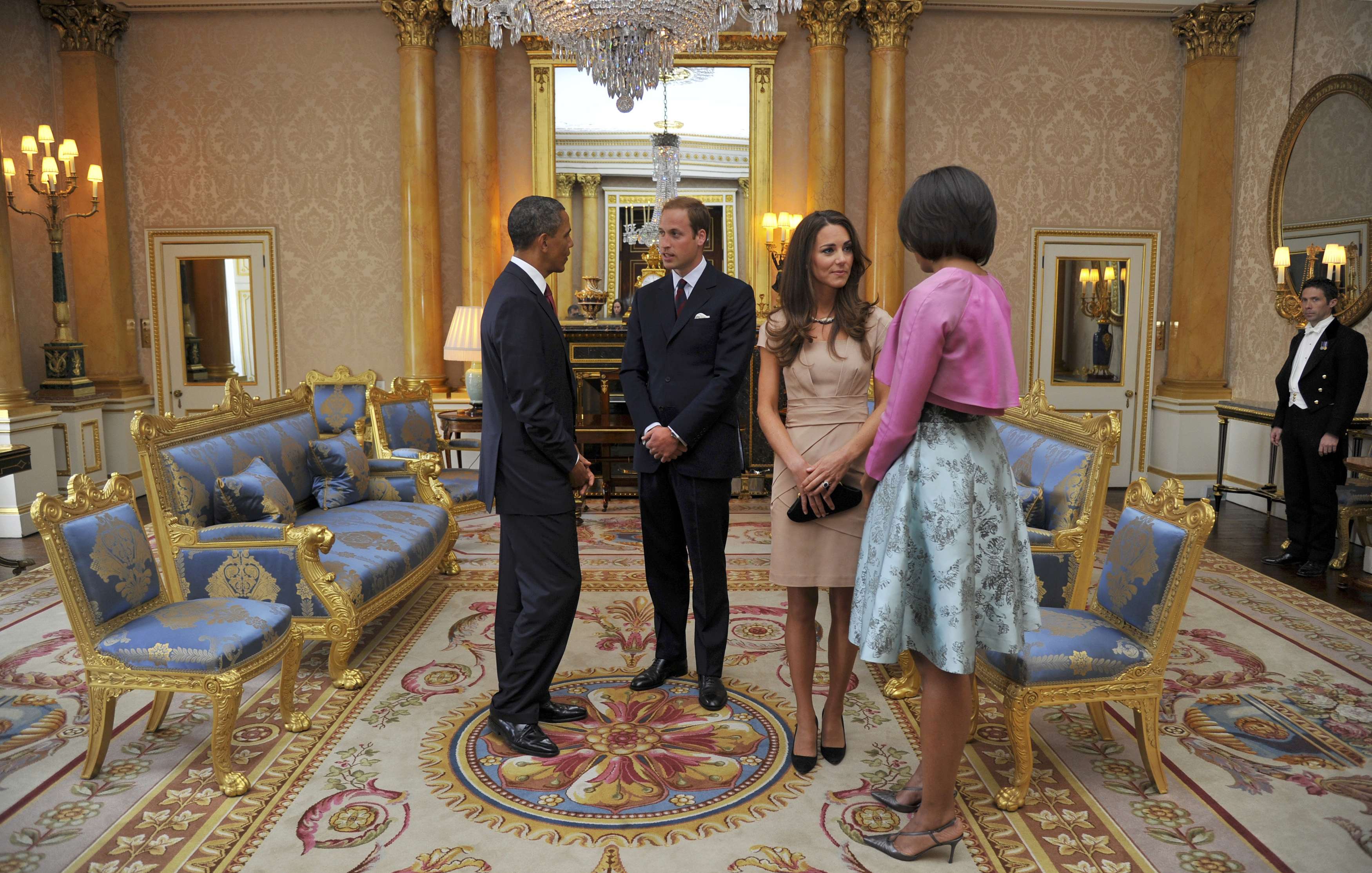 US President Barack Obama Visits The UK - Day One