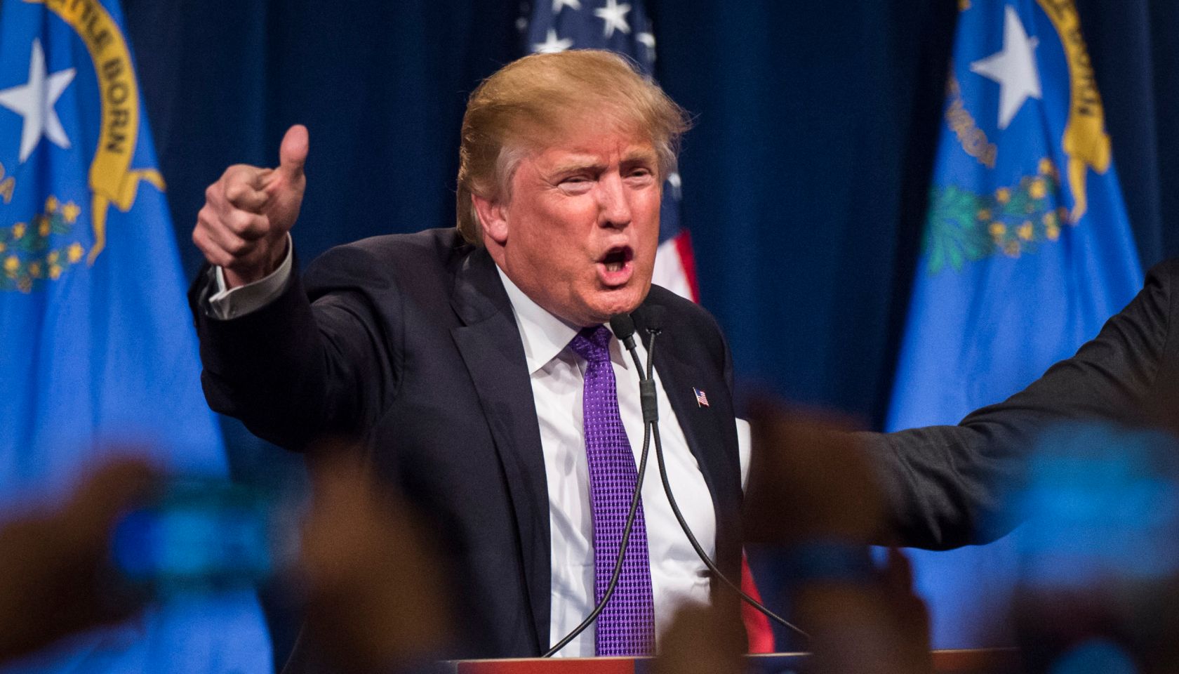 Donald Trump in Nevada.