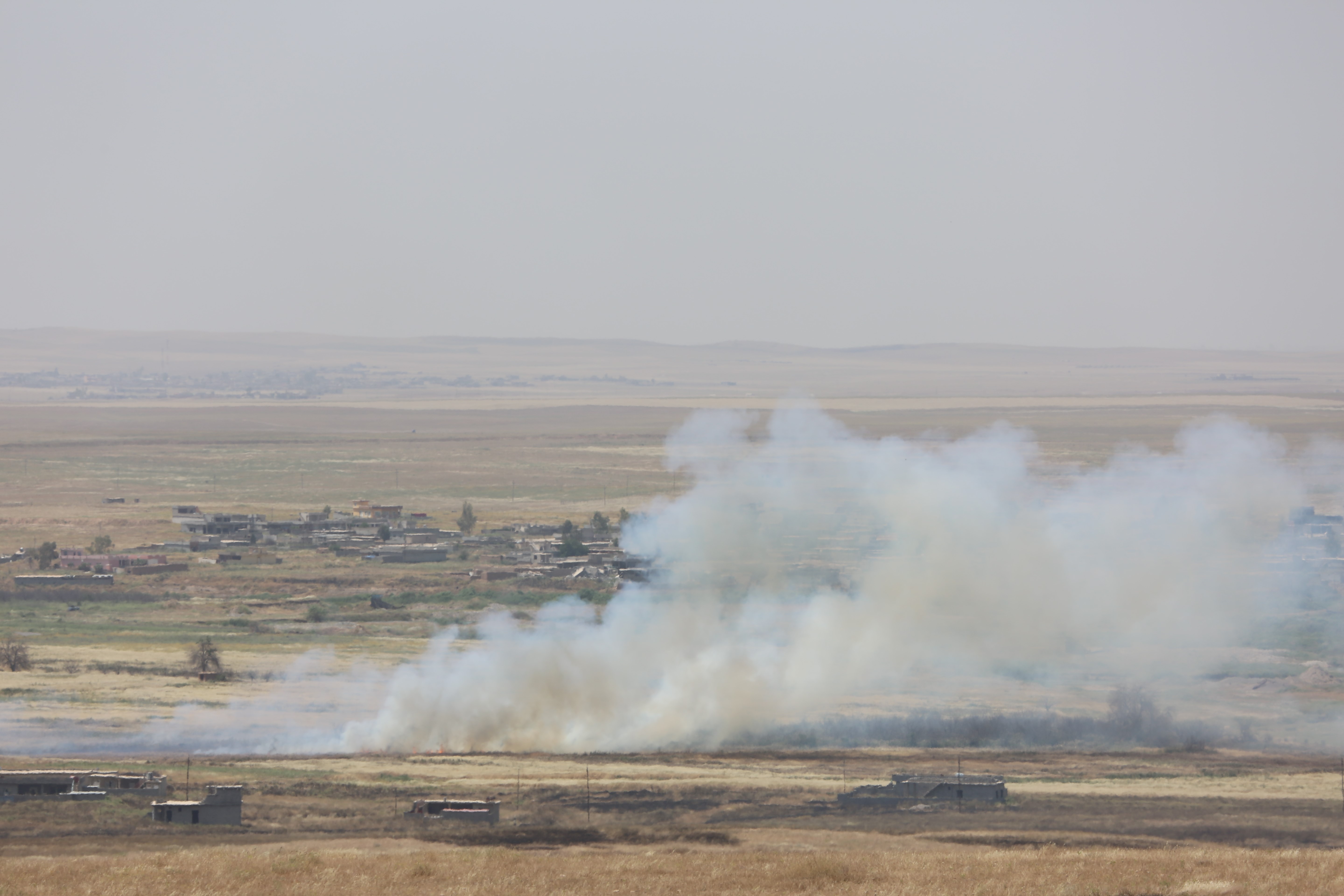 Clashes between Daesh and Peshmerga