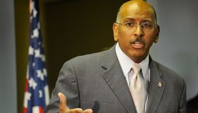 Chairman of the Republican National Committee, Michael Steele, addresses supporters and organizers in the Colorado GOP headquarters, in Greenwood Village, on Thursday morning, July 8, 2010. Diego J. Robles, The Denver Post
