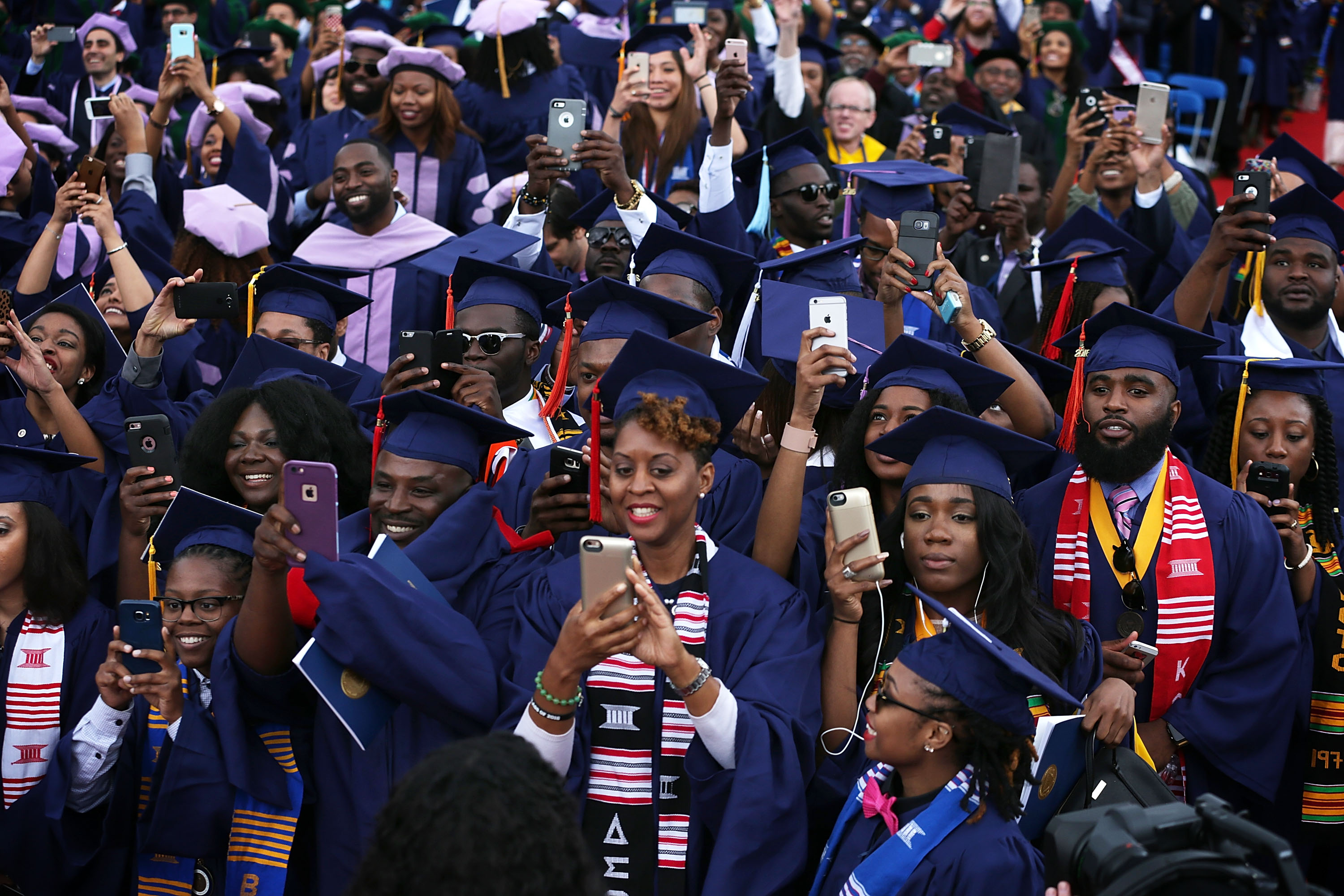 President Obama Delivers Commencement Address At Howard University