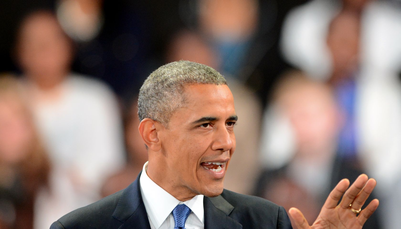 President Barack Obama in South Africa