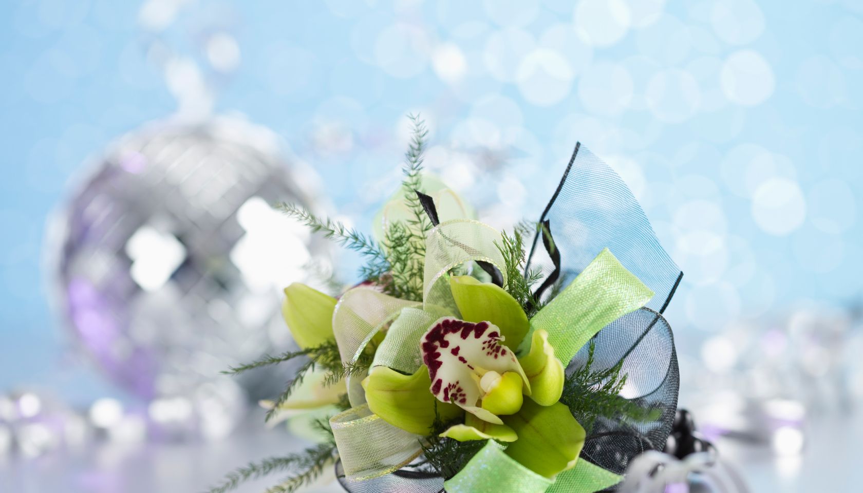 View of floral decoration