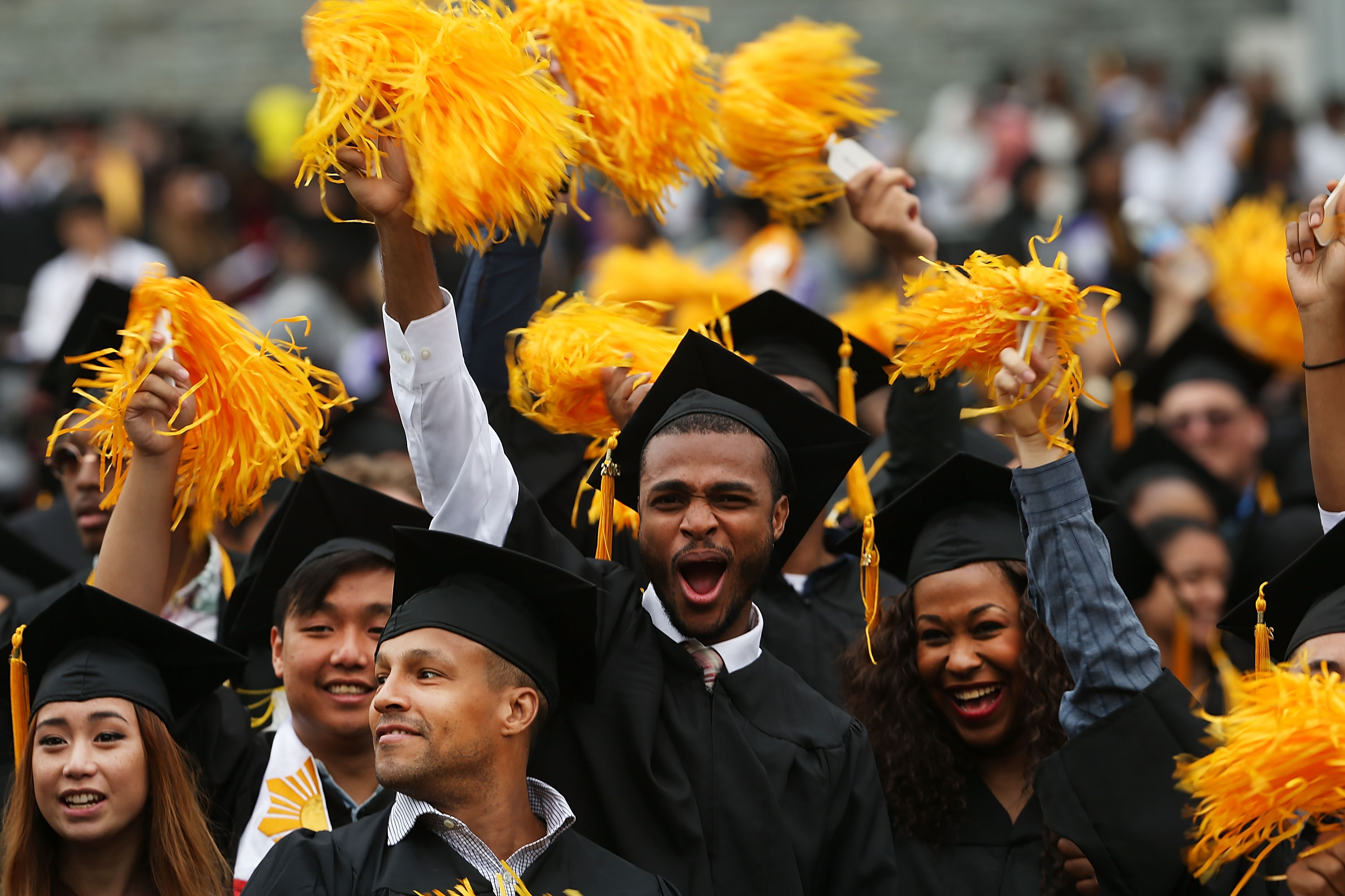 Michelle Obama Delivers Commencement Address At The City College Of New York