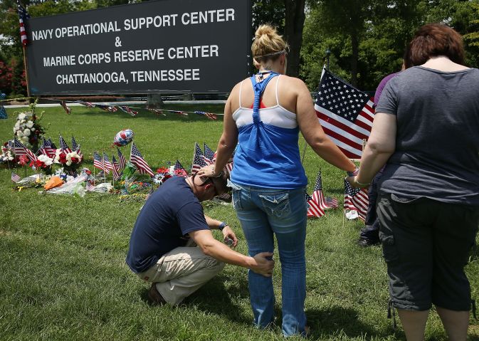 Four Marines and One Sailor Killed In Military Center Shootings In Chattanooga, Tennessee