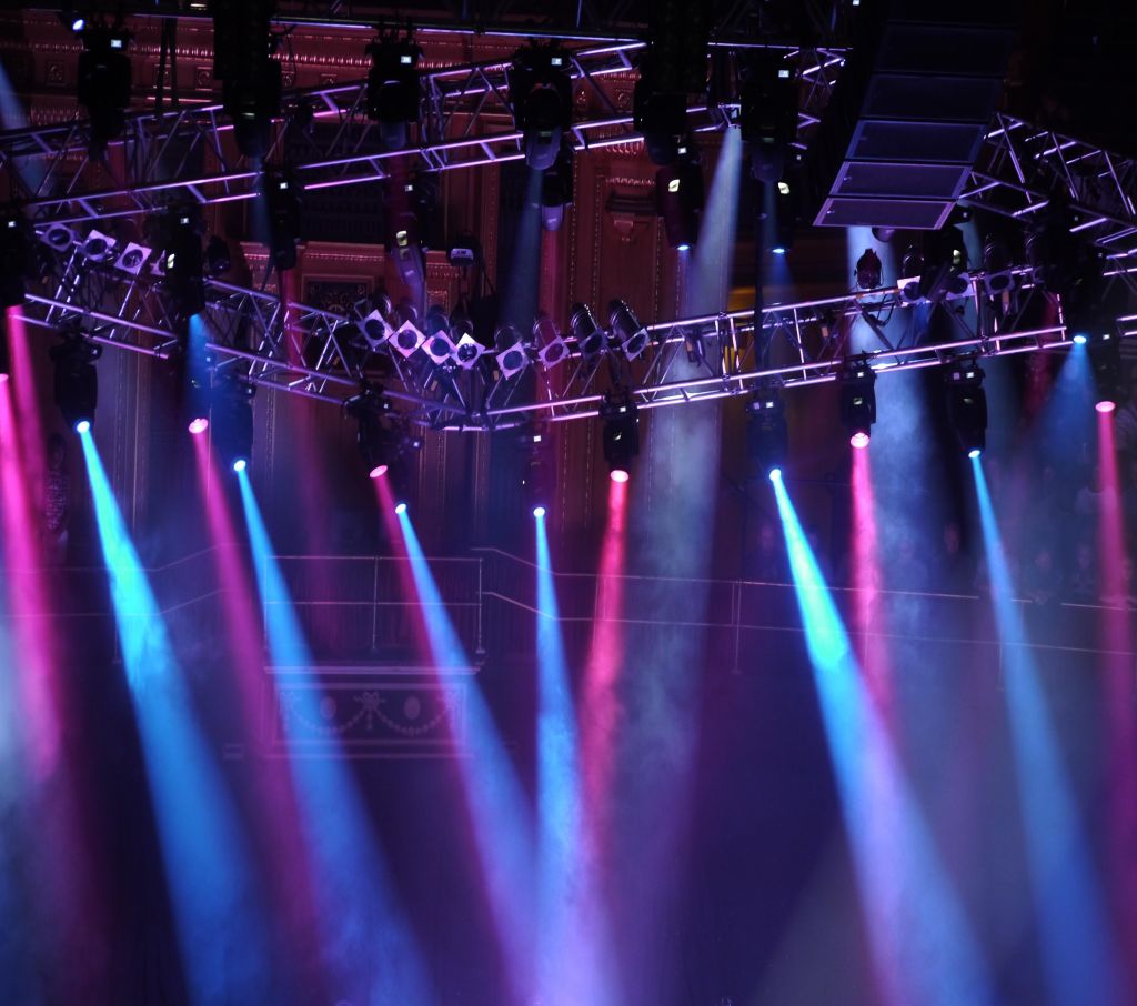 Lighting on stage