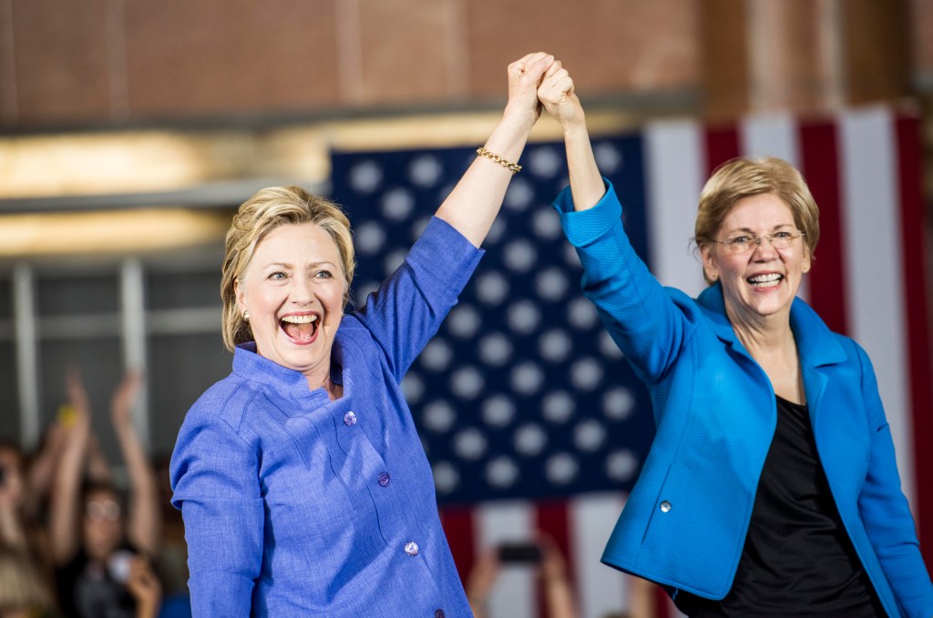 Democratic Presumptive Nominee for President former Secretary of State Hillary Clinton