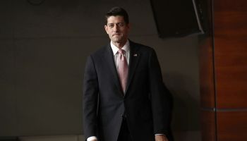 Paul Ryan Holds Weekly Press Briefing At The Capitol