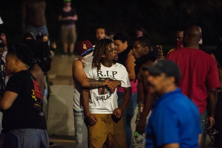 Activists Hold March Protesting Police Shooting Of Philando Castile