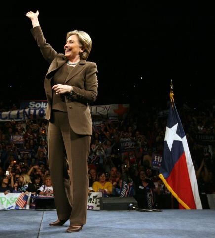 Hillary Clinton Attends Campaign Rally In El Paso