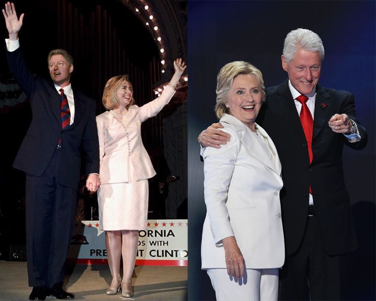 Hillary Clinton's Pantsuit Evolution