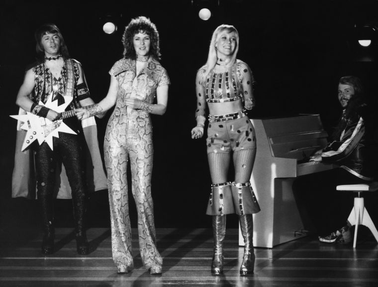 7) ANNI-FRID LYNGSTAD and AGNETHA FALTSKOG (ABBA)