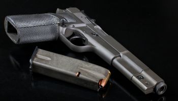 Handgun with ammunition
