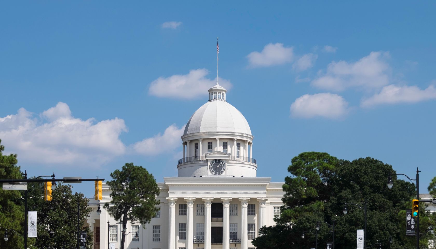 State Capitol Building in Montgomery, Alabama, United States of America, North America