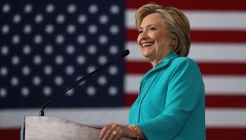 Hillary Clinton Discusses Donald Trump's Policies At Reno, NV Campaign Event