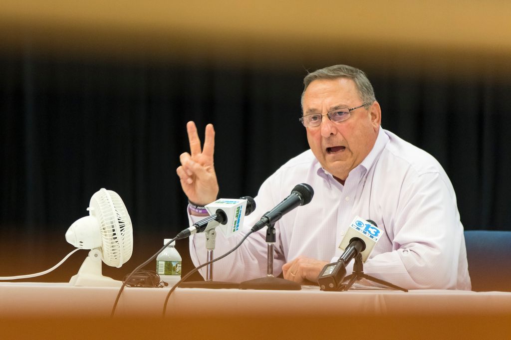 LePage holds town hall meeting in Sanford