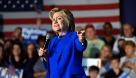 Hillary Clinton Campaigns In Louisville, Kentucky