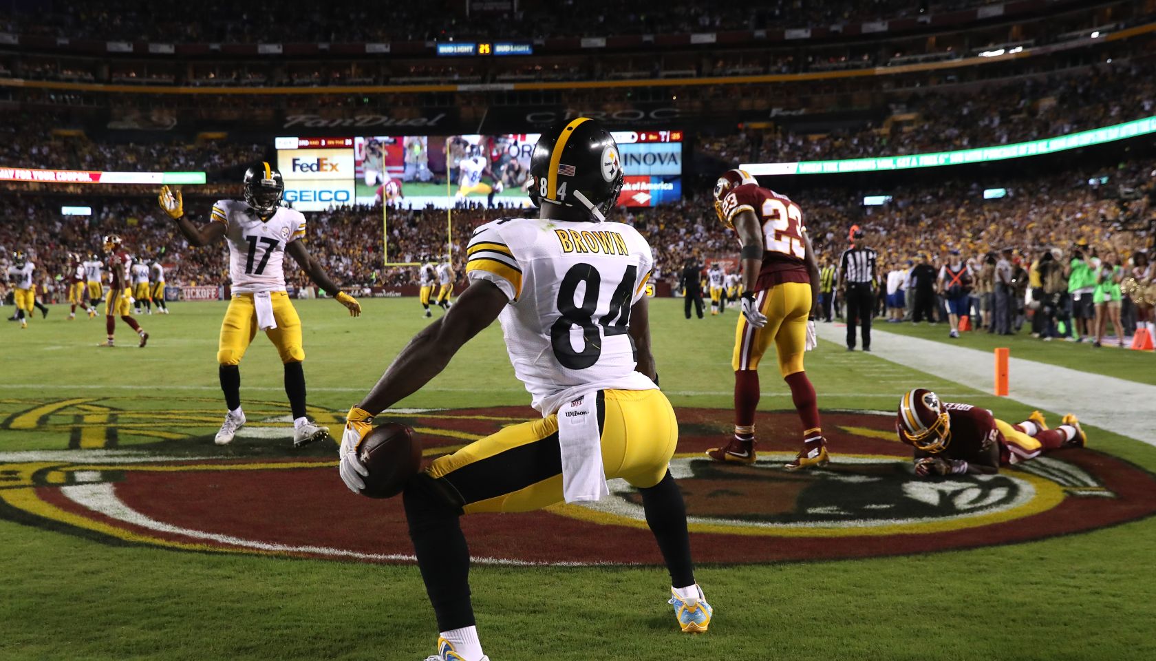 Pittsburgh Steelers v Washington Redskins