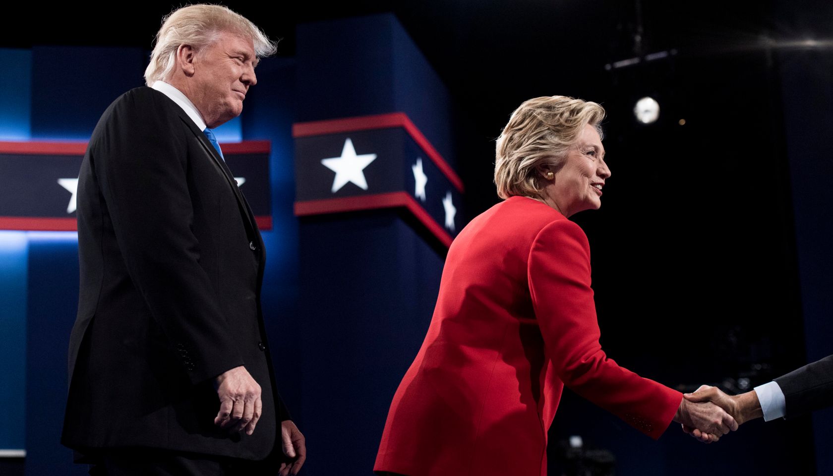 Democratic Nominee for President of the United States former Secretary of State Hillary Clinton