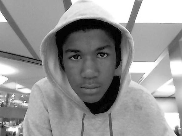 trayvon martin hoodie up